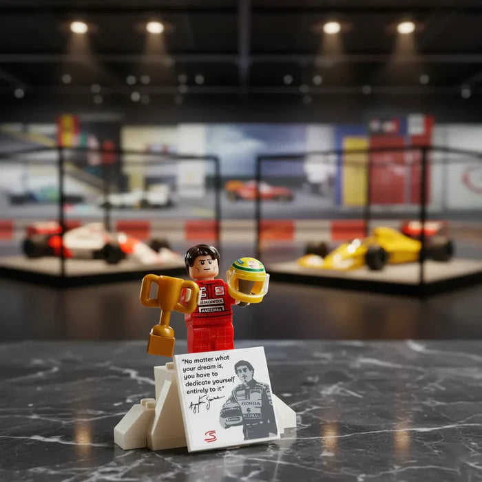 Fórmula 1 - McLaren MP4/4 + Ayrton Senna (693 Pieces)