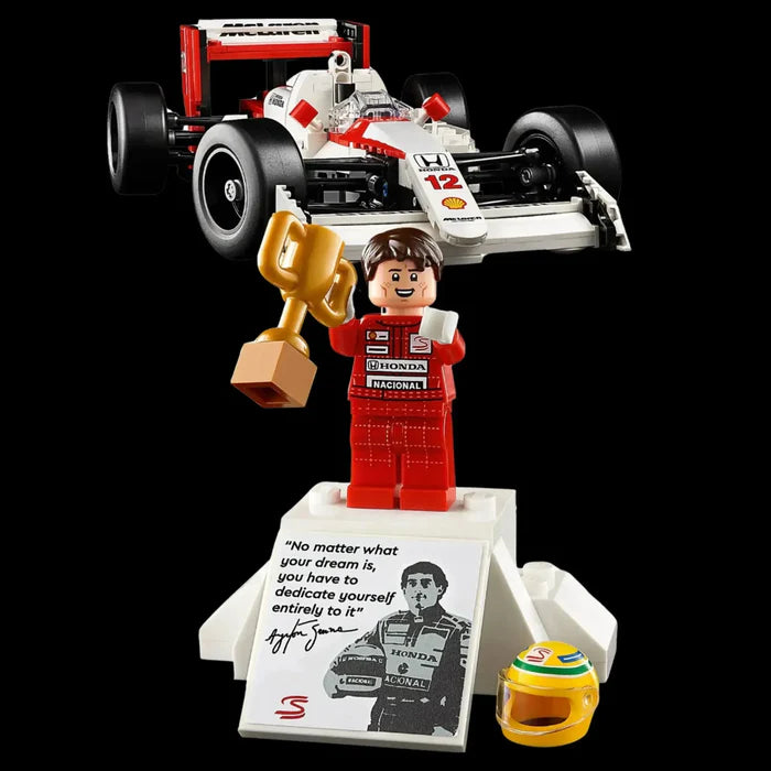 Fórmula 1 - McLaren MP4/4 + Ayrton Senna (693 Pieces)